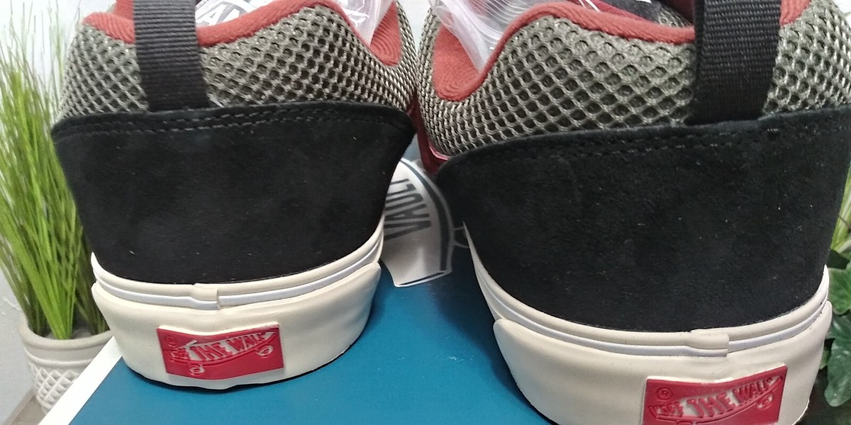 VANS Knu Skool デビルズ Vans Knu Skool Shoes 'Devils Details - Kalamata' VN0007QDBXV
