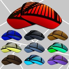 TRUE Polarized Replacement Lenses for-Oakley Whisker OO4141- 10mm Multi-Colors