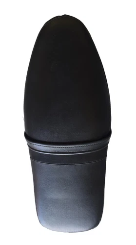 Lambretta GIULIARI Style Repro Black Dual Seat + Catch Li TV SX GP S1 S2 S3 – Wh