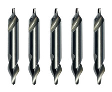 CNC QUALIT&Auml;T 5 St&uuml;ck HSS Zentrierbohrer 1,25 mm DIN 333  Made in EU