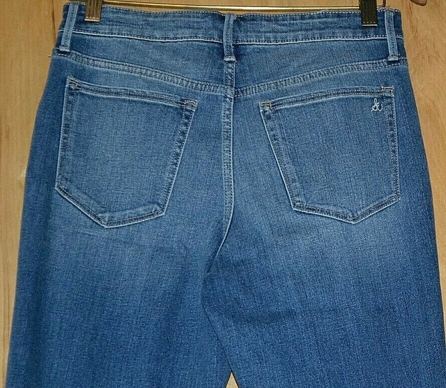 Sam Edelman The Mary Jane Rhinestone Accented Distressed Blue Jeans Size 2 / 26 for sale online