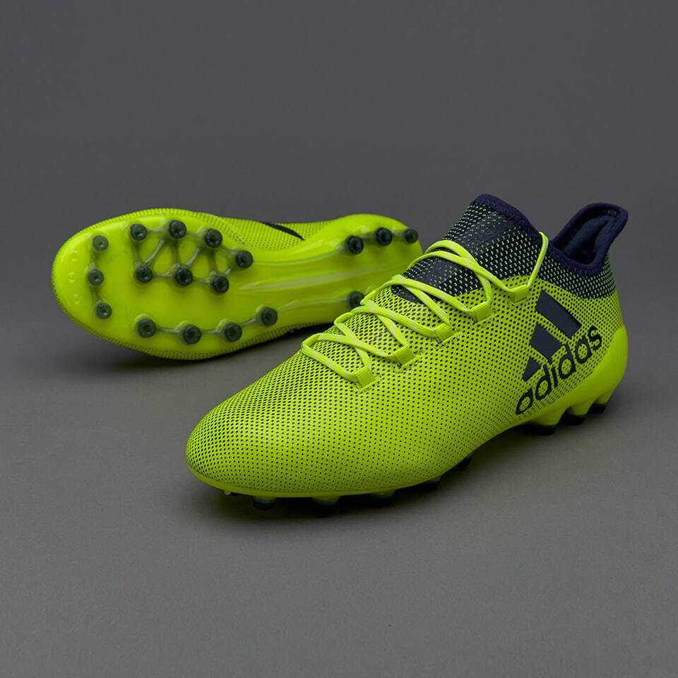 Details zu adidas X 17.1 AG Mens Football Boots Artificial Grass 3G 4G Yellow SIZE 9.5 £180 NEUE neue Arbeit