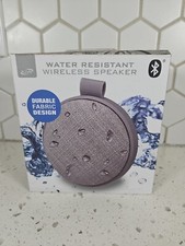 iLive Water Resistant Wireless Speaker Fabric Design ISBW8G Bluetooth