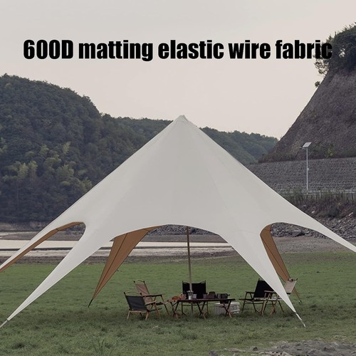 Large Outdoor Canopy Tent, Large Camping Camping Thickened Rainproof And - Picture 4 of 22