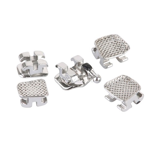 AZDENT Dental Orthodontic Brackets Braces Mini Roth MBT/Roth Slot 022 3/345 Hook - Picture 20 of 35