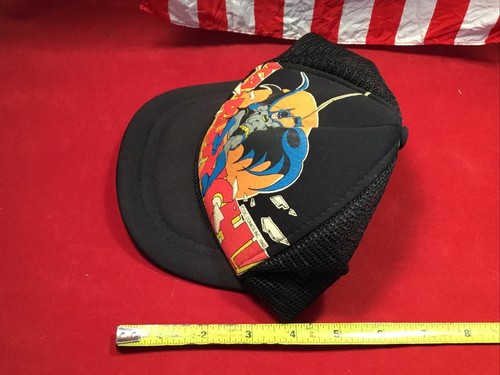 🔥🔥VINTAGE RARE 1982 "JUST4KIDS" "KA-RUNCH!" CHILDS BATMAN SNAPBACK CAP!!!🔥🔥 - Picture 8 of 8
