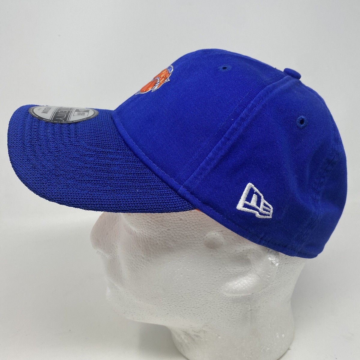 New Era 29Twenty NEW YORK KNICKS Blue 2920 Fitted Cap Hat Sz