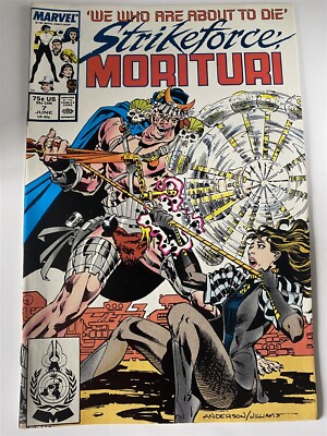 STRIKEFORCE MORITURI #7 Marvel Comics 1987 VF/NM