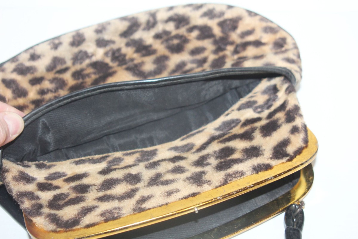 Vintage MCM 1950s-1960's Swift Leopard Print Faux Fur Vintage MCM 1950s-1960's Swift Leopard Print Faux Fur