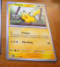 POKEMON 151 CARD CARTE PIKACHU 025/165 MEW FR JCC NM 2023