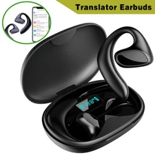 144 Language Translator Earbuds Wireless Bluetooth Two Way Translator Device ✅