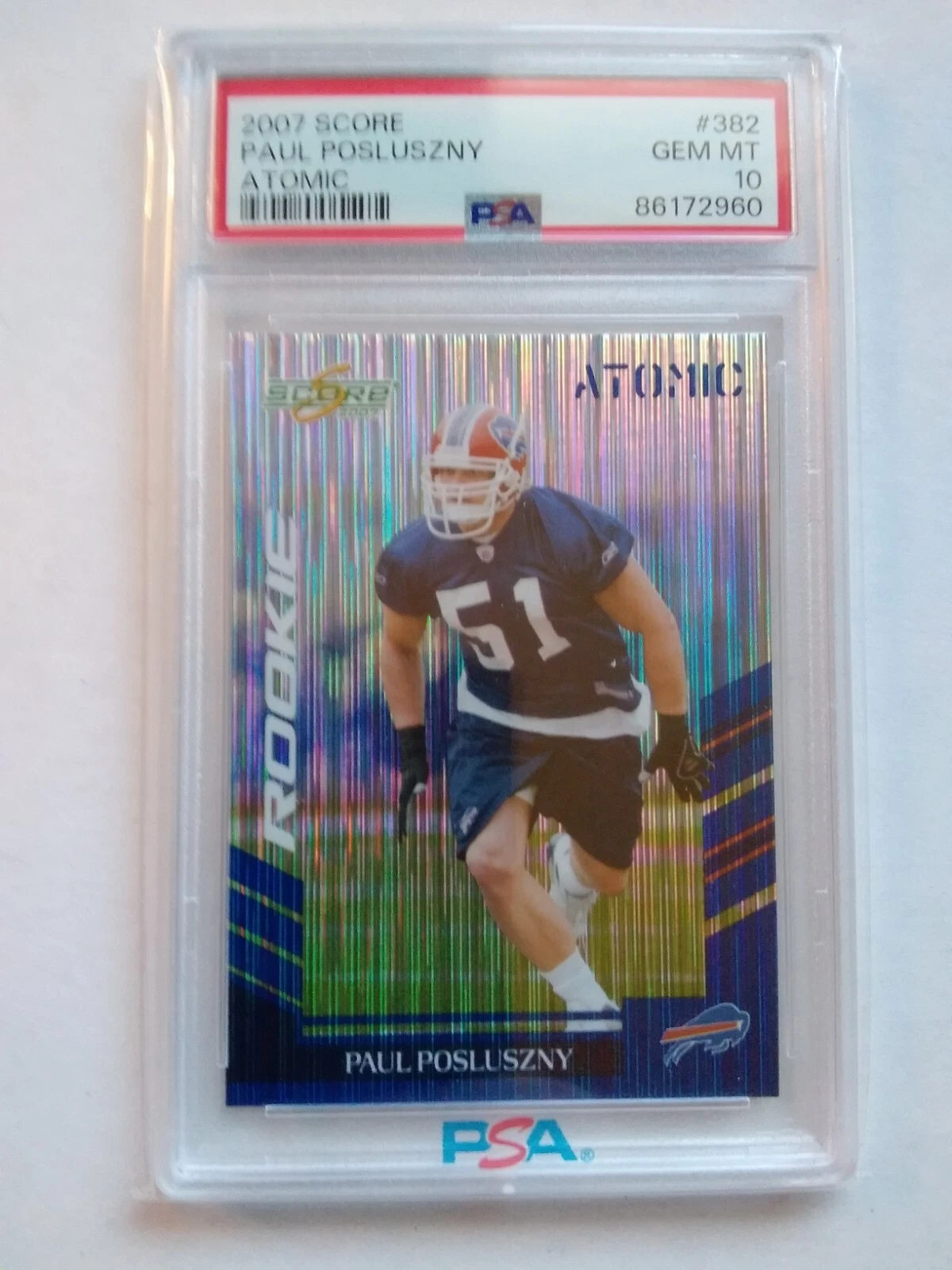 Paul Posluszny Score #382 Atomic