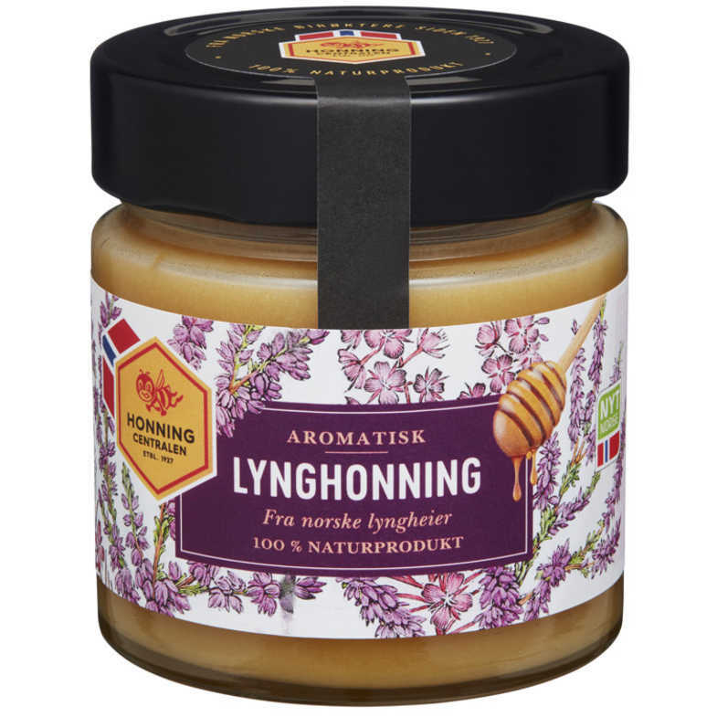 Miel de brezo de Noruega. 270 gramos. ¡Este es el sabor de Noruega! Miel - miel