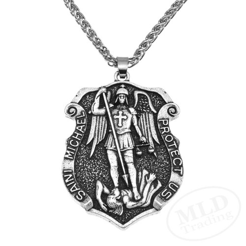 Collar Colgante Escudo San Miguel Grande - Edición Limitada Coleccionable - Imagen 2 de 13
