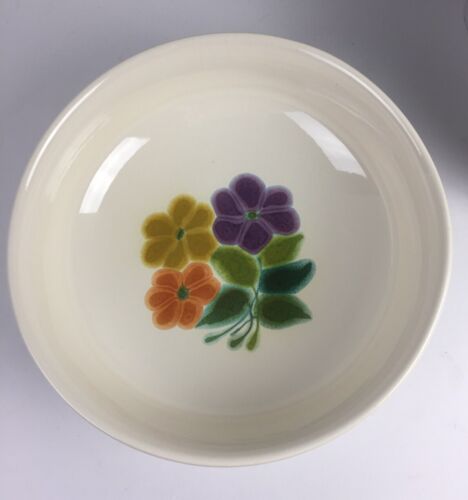 Franciscan Ware "Floral" pattern, Round Serving Bowl 1970's Vintage 10" - Picture 1 of 7