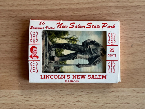 Postcard ~ Lincoln's New Salem ~ State Park ~ 20 Views ~ UNMAILED - 第 7/8 張圖片