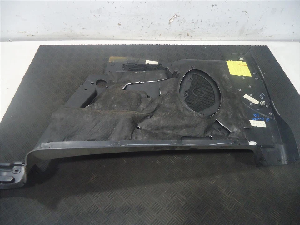 Mini Cooper 2007 panel de puerta lateral izquierda trasera con altavoz negro OEM Foto 4 de 4