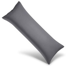 Body Cooling Pillowcase Long Pillow Case Breathable Cool Silky Soft Rayon Derive