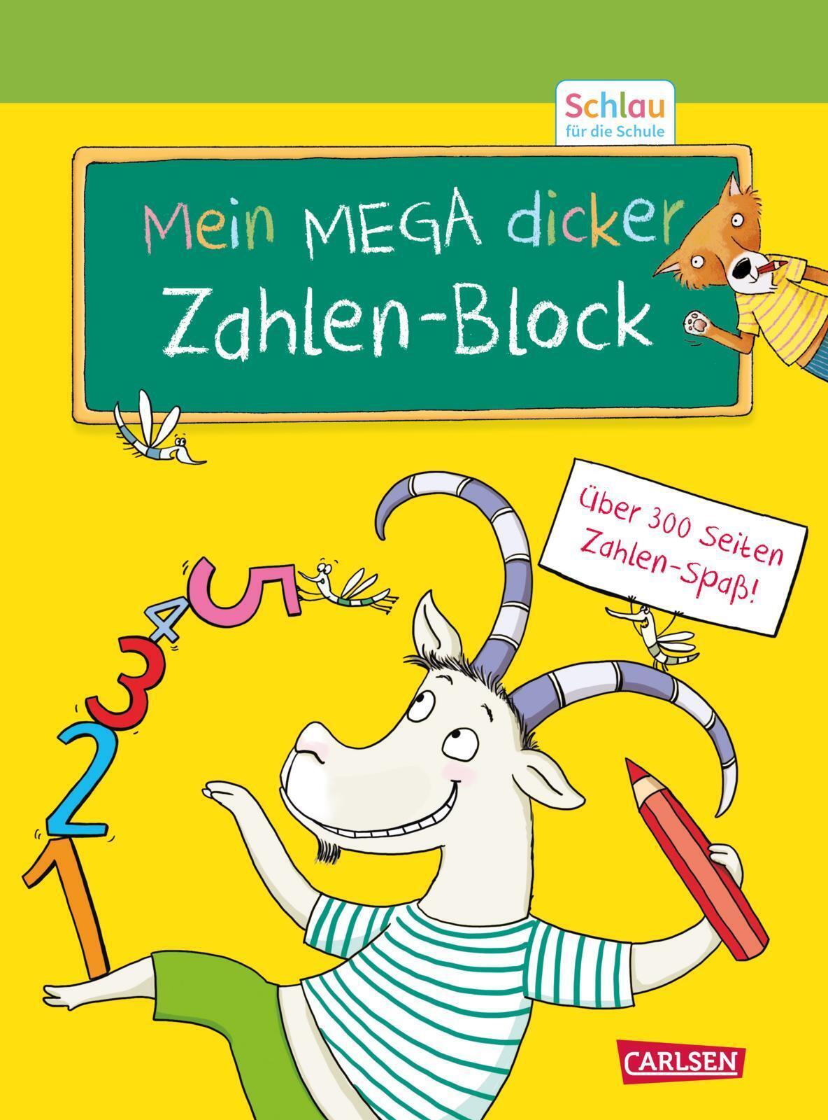 Schlau Für Die Schule: Mein Mega Dicker Zahlen-block | Christine