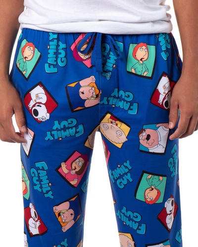 Family Guy Men's Sleep Loungewear Pajama Pants w Drawstring Waistband - Picture 3 of 3