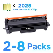 TN760 Toner Cartridge For Brother TN730 DCP-L2550DW HL-L2390DW HL-L2395DW Lot