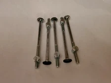 5 pcs. M6x100mm Furniture Bolt Nut Set with Barrel Nuts 