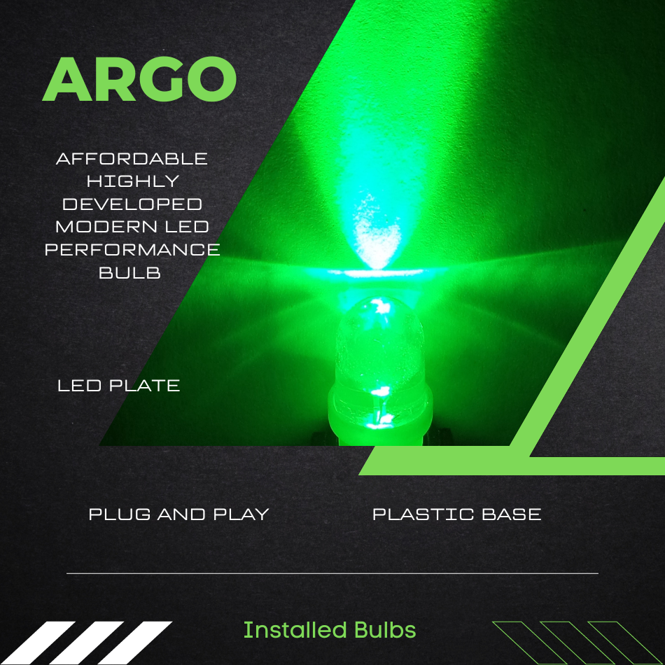 T5 286 LED ULTRA GREEN DASHBOARD LIGHT BULBS XENON HID 12V LAMP DIALS