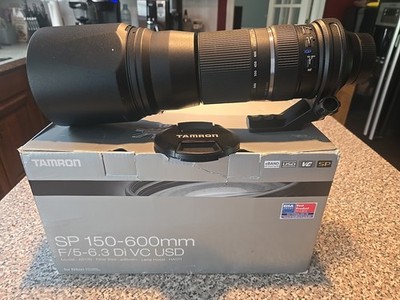 TAMRON SP 150-600/5-6.3 ニコン Di VC USD Buy Tamron SP 150-600mm f/5-6.3 Di VC USD Lens for Nikon F - Black