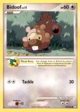 Bidoof Common Mysterious Treasures 73/123 HP on eBay
