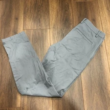 Birddogs Pants Mens 32 Gray Chino Boom for Your Boomstick Stretch Khakis 32x32