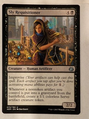 Sly Requisitioner - Aether Revolt - Magic the Gathering MTG Nice!