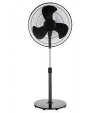 Mainstays 48-inch Tall Pedestal Standing Fan 18 Oscillating 3-speed Home Black
