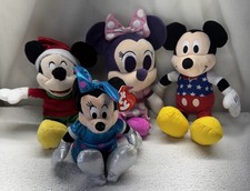 Disney Minnie And Mickey Mouse Plush Lot