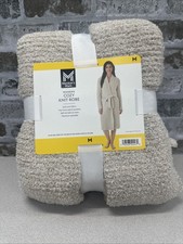 Member's Mark Women's Cozy Knit Robe Size M Cream