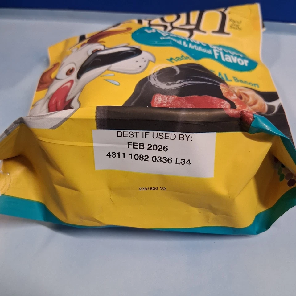 Purina Beggin Strips Dog Treats - Bacon & Peanut Butter Flavor Snacks - 6oz - Image 3 of 4