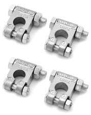 QWORK Military Spec Battery Terminals, 2 Pairs Negative and Positive 2 