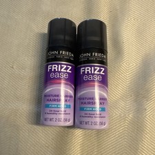 2 John Frieda Frizz Ease MOISTURE BARRIER Firm Hold Hairspray 2 oz Travel Size