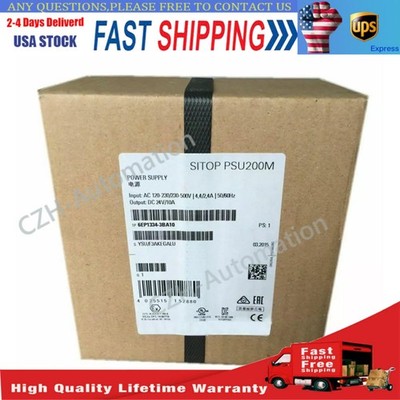 New Siemens 6EP1334-3BA10 SITOP PSU200M Stabilized Power Supply 6EP1 334-3BA10
