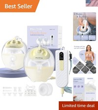 Efficient Hands-Free Breast Pump, 180ml Capacity, Lightweight Comfortable