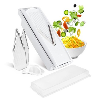 Swissmar V-Prep  Mandoline Slicer   Versatile Kitchen Slicer for Jul