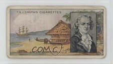 1911 Smith's Famous Explorers Tobacco Louis Antoine de Bougainville #5 04le