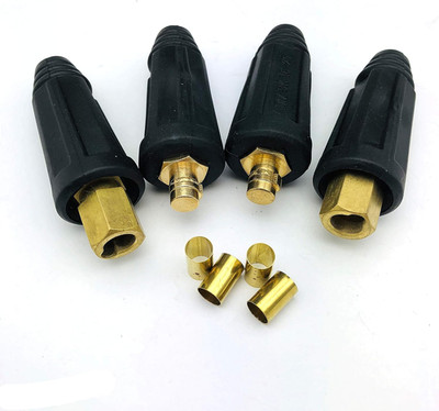 Welding Cable Joint Quick Connector Pair DINSE-Style 100Amp-200Amp (#6-#4) 16-25