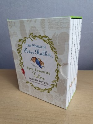 The World of Peter Rabbit Five Favourite Tales from Beatrix Potter Book Box Set