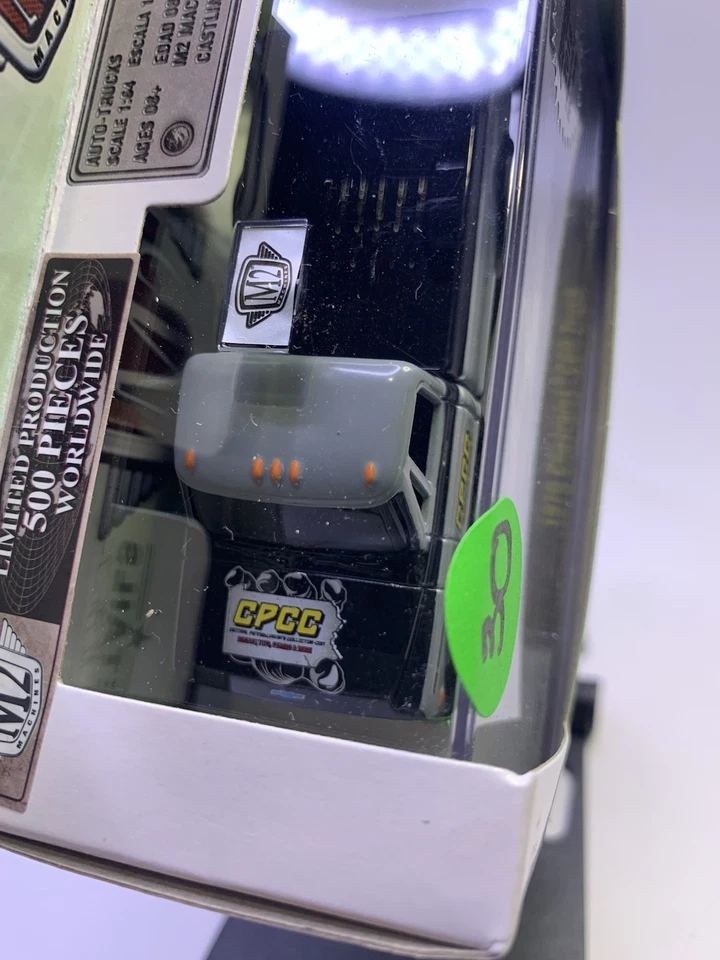 M2 Machines 1970 Chevrolet C60 Truck 2018 CPCC Black And Grey Chase 1 Of 500 - Image 2 of 4