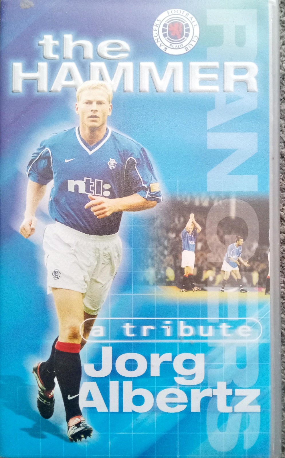 The Hammer A Tribute Jorg Albertz VHS Video Glasgow Rangers Football Club