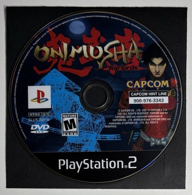 Onimusha: Warlords (Sony PlayStation 2 PS2, 2002) DISC ONLY - TESTED WORKS