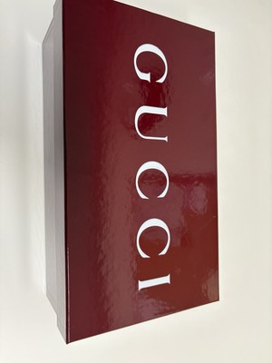 Gucci Burgundy Gift Box Authentic Gucci Burgundy Empty Gift Storage Box 11.2”x7”x4  main image 4