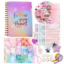 DIY Journal Kit Girls Scrapbook Stationery Set Ages 814 Creative Craft
