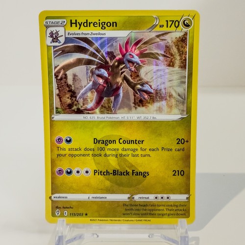 Pokémon Hydreigon 115/203 EVS Evolving Skies casi nuevo - Imagen 1 de 2