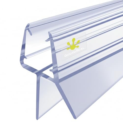 Shower Screen Seal Strip for 4-6Mm Glass, Transparent Shower Door Seal Strip 